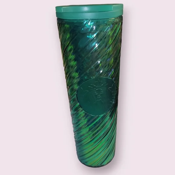 Starbucks Pine Iridescent Swirl Tumbler Winter (2022) Limited Edition - Picture 4 of 7